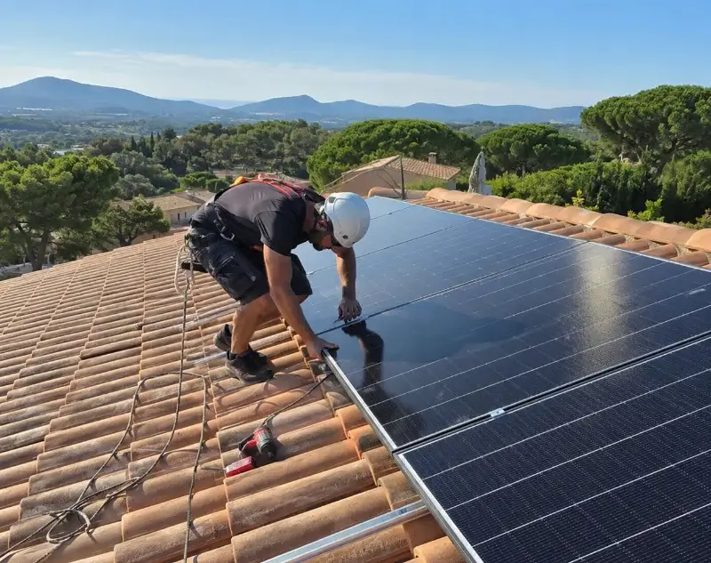 Installateur panneaux solaires Tauriac — pose photovoltaïque sur toiture